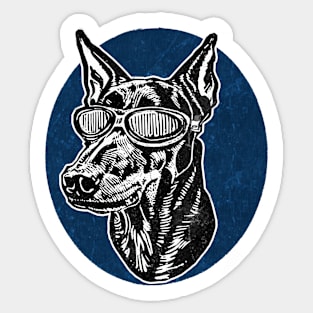 Doberman Deluxe Sticker